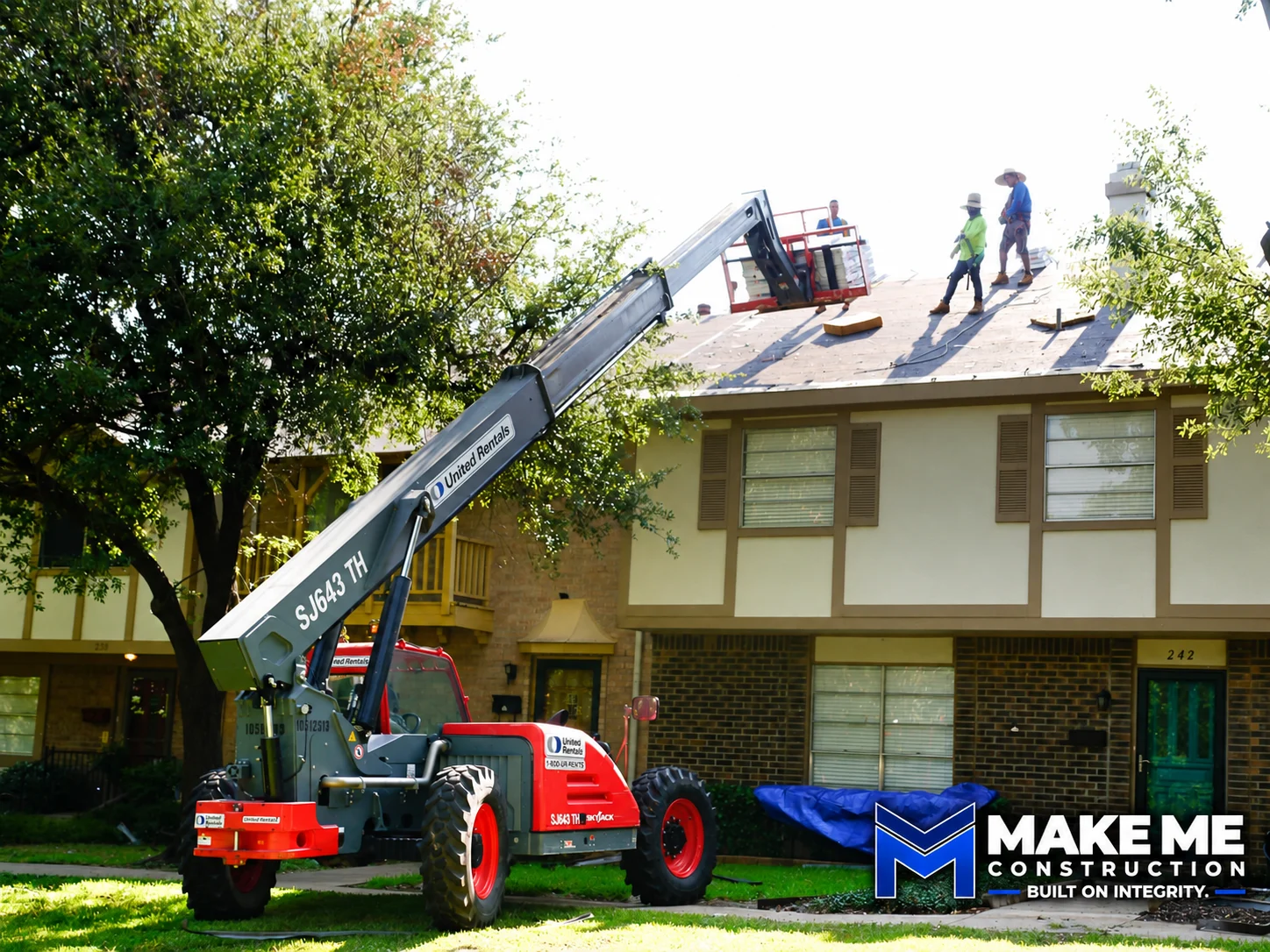 Roofing Installation in Progress
